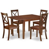 Dining Room Set Mahogany, Mlbo5-Mah-W