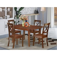 Dining Room Set Mahogany, Mlbo5-Mah-W