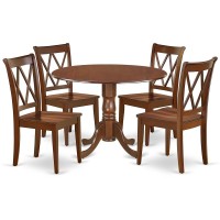 Dining Room Set Mahogany, Dlcl5-Mah-W