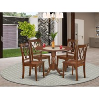 Dining Room Set Mahogany, Dlcl5-Mah-W