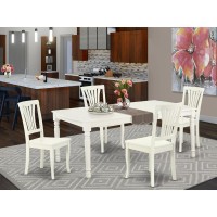 Dining Room Set Linen White, Doav5-Lwh-W