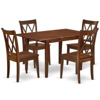 Dining Room Set Mahogany, Nocl5-Mah-W