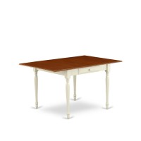 Dining Table Buttermilk & Cherry, Mzt-Whi-T