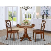 Dining Room Set Mahogany, Anbo3-Mah-W