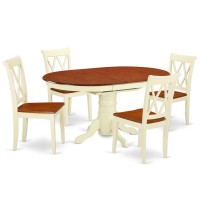 Dining Room Set Buttermilk & Cherry, Kecl5-Bmk-W