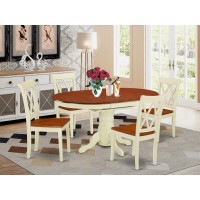 Dining Room Set Buttermilk & Cherry, Kecl5-Bmk-W