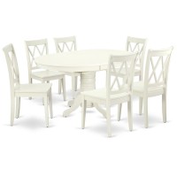 Dining Room Set Linen White, Avcl7-Lwh-W