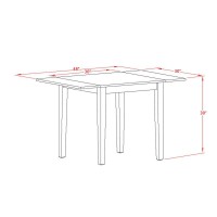 Dining Table Black & Cherry, Ndt-Bch-T