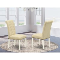 Dining Chair Linen White, Brp2T02