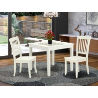 Dining Room Set Linen White, Oxda3-Lwh-W