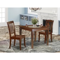 Dining Room Set Mahogany, Oxda3-Mah-W