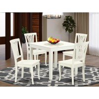 Dining Room Set Linen White, Oxav5-Lwh-W