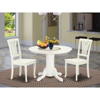 Dining Room Set Linen White, Shav3-Lwh-W