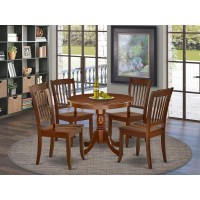 Dining Room Set Mahogany, Anda5-Mah-W