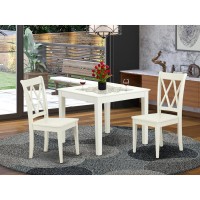 Dining Room Set Linen White, Oxcl3-Lwh-W