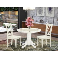 Dining Room Set Linen White, Shcl3-Lwh-W