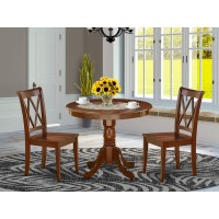 Dining Room Set Mahogany, Ancl3-Mah-W