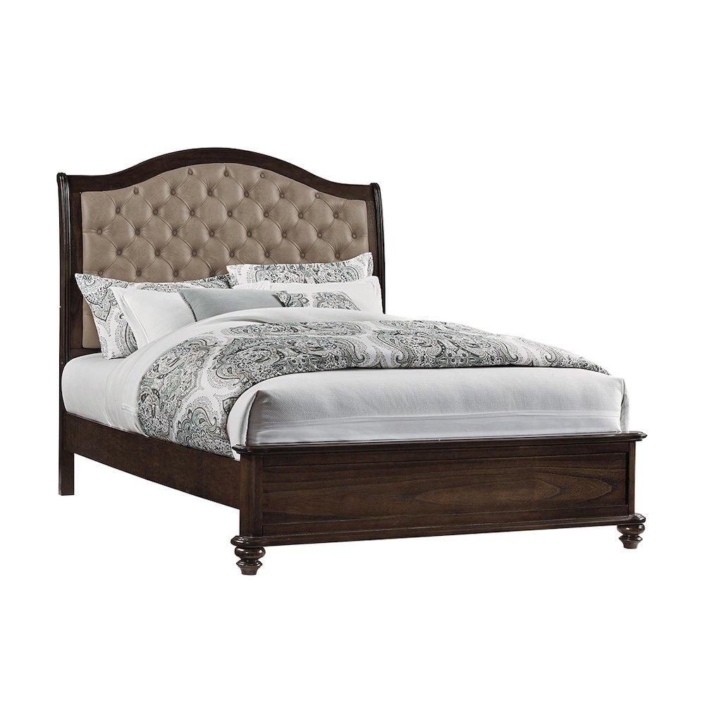 Queen Upholstered Bed- B122-34/35/78