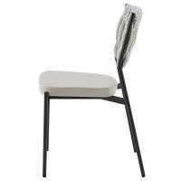 Leander Fabric/ Pu Dining Chair, (Set Of 4)