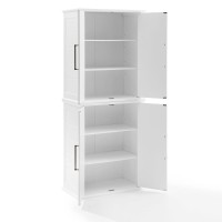 Bartlett Tall Storage Pantry White - 2 Stackable Pantries