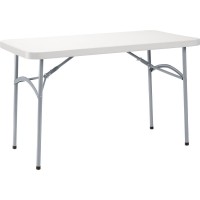 Nps 24 X 48 Heavy Duty Folding Table, Speckled Gray
