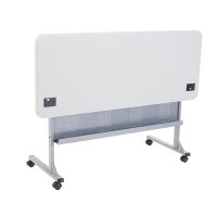 Nps 24 X 60 Flip-N-Store Training Table, Speckled Grey
