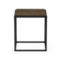 Furinno Moretti Modern Lifestyle Stackable Shelf, 1-Tier, Columbia Walnut