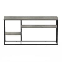 Furinno Moretti Modern Lifestyle Tv Stand For Tv Up To 50 Inch, French Oak Grey