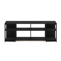 Furinno Camnus Modern Living Tv Stand For Tvs Up To 65 Inch, Americano/Black