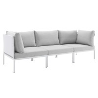 Harmony Sunbrella Outdoor Patio Aluminum Sofa