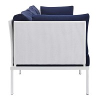 Harmony Sunbrella Outdoor Patio Aluminum Sofa