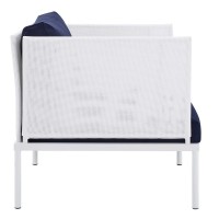 Harmony 7-Piece Sunbrella Outdoor Patio Aluminum Sectional Sofa Set