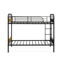 Hedley Bunk Bed Frame With 4 Metal Legs