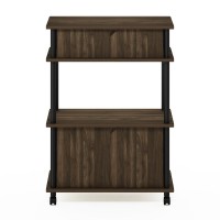 Furinno Tidur Simple Design 4-Drawer Dresser, French Oak Grey