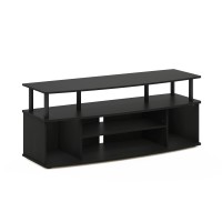 Furinno Jaya Large Entertainment Center Hold Up To 55-In Tv, Inches, Blackwood