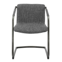 Indy Fabric Dining Side Chair, (Set Of 2)