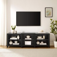 Ronin 69 Low Profile Tv Stand Black
