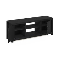 Furinno Classic Tv Stand With Storage For Tv Up To 65 Inch, Americano