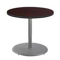 Nps Caf Table, 36 Round, Round Base, 30 Height, Particleboard Core/T-Mold