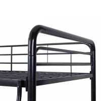 Better Home Products Twin Over Twin Metal Bunk Bed