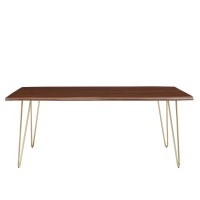 Ardor 74 Live Edge Acacia Wood Dining Table