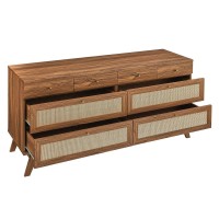 Soma 8-Drawer Dresser, Walnut