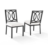 Chambers 2Pc Outdoor Metal Dining Chair Set