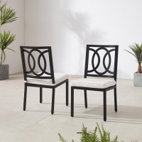 Chambers 2Pc Outdoor Metal Dining Chair Set