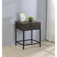 Cliff Mdf Brown End Table