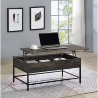 Cliff Mdf Brown Lift Top Coffee Table