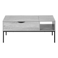 Coffee Table, 42 L, Rectangular, Contemporary, Modern