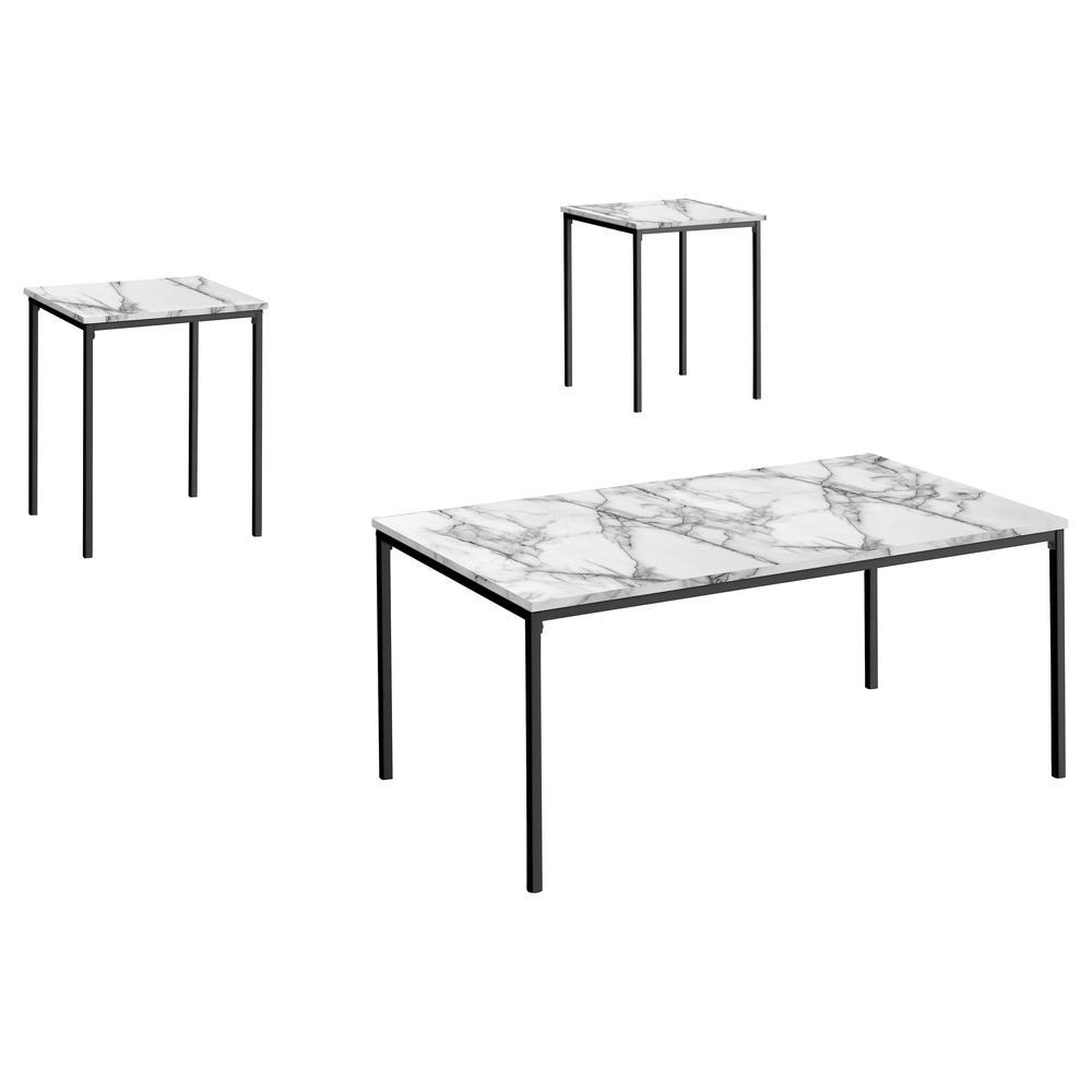 Table Set, 3Pcs Set, Coffee, End, Contemporary, Modern