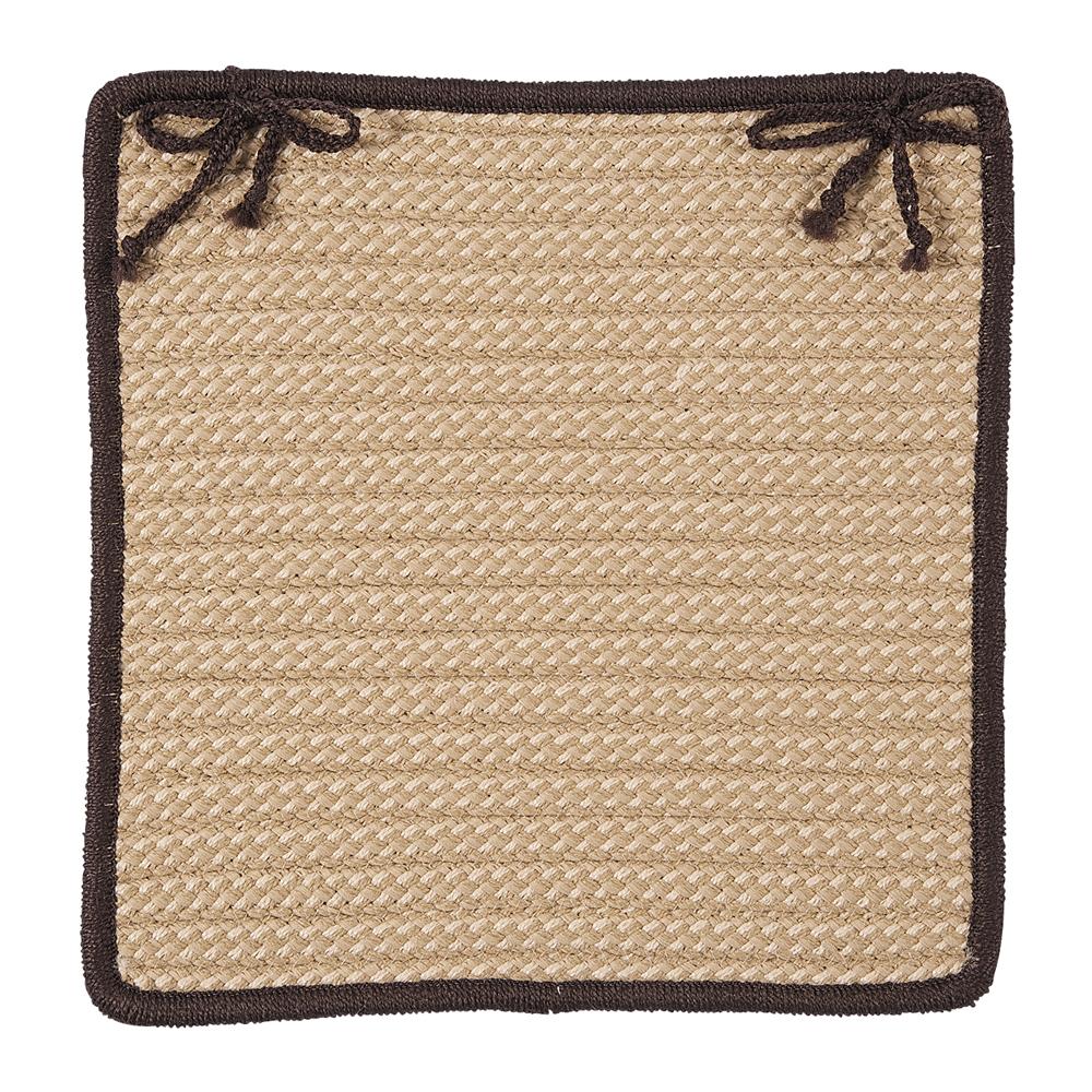 Boat House - Brown Chair Pad (Set 4)