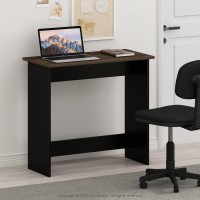 Furinno Simplistic Study Table, Columbia Walnut, 14035CWN